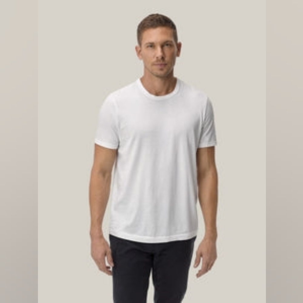 EUC Buck Mason Granite Pima Curved Hem Tee Modern American Classics Size M